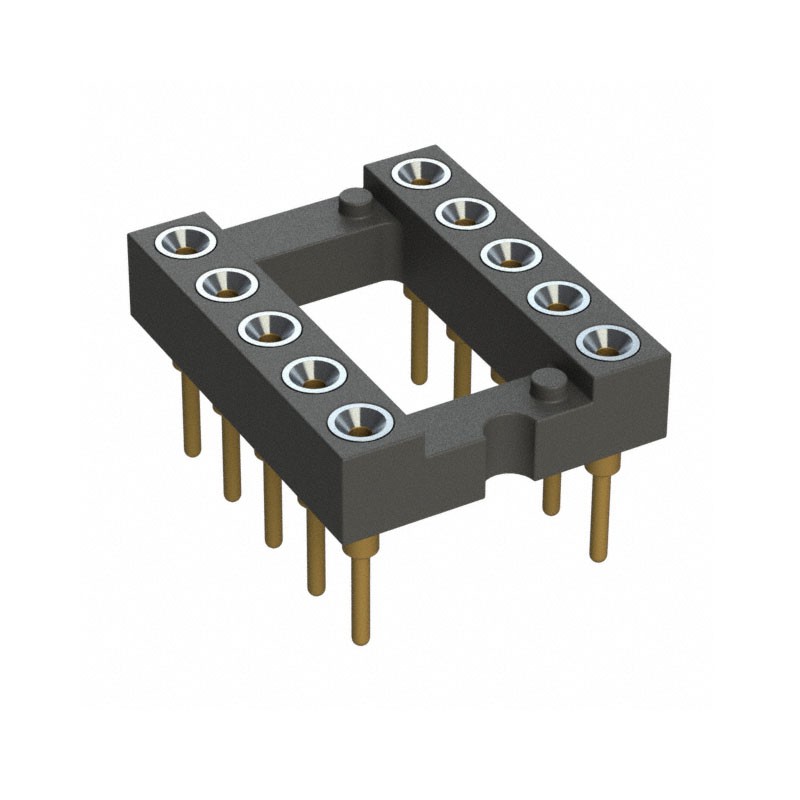 1 pcs : 110-13-310-41-001000 - CONN IC DIP SOCKET 10POS GOLD