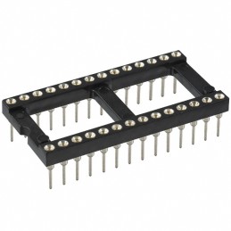 1 pcs : 111-47-628-41-001000 - CONN IC DIP SOCKET 28POS GOLD