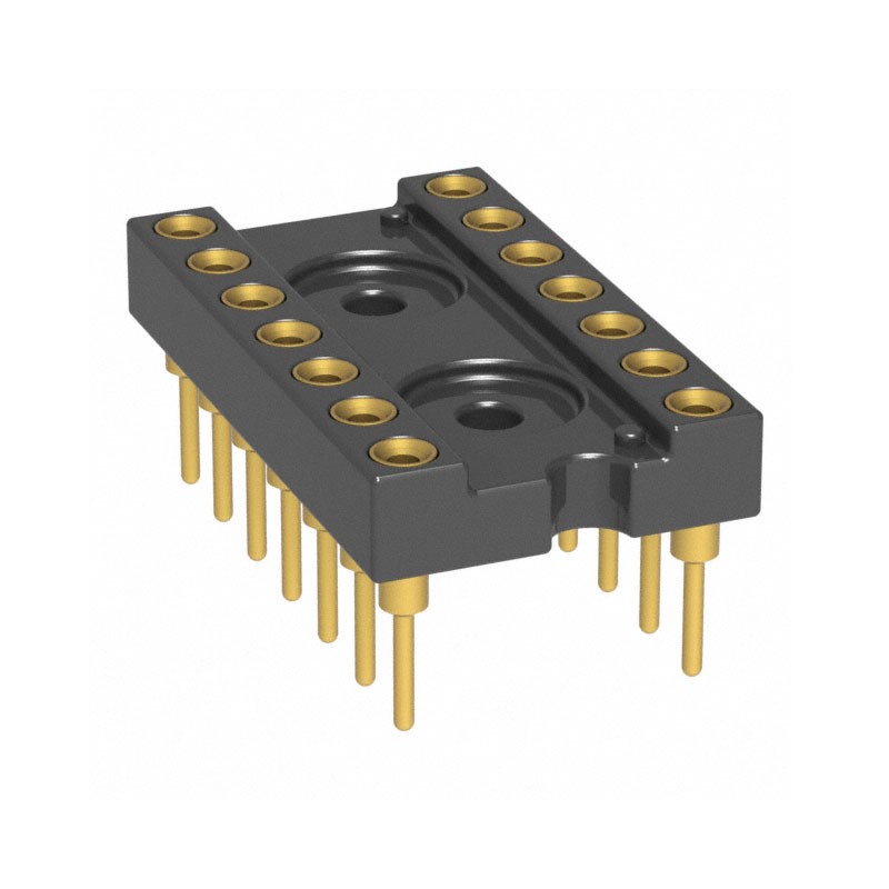 1 pcs : 210-13-314-41-001000 - CONN IC DIP SOCKET 14POS GOLD