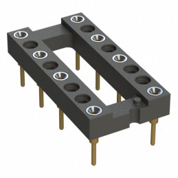 1 pcs : 110-13-316-10-003000 - CONN IC DIP SOCKET 16POS GOLD