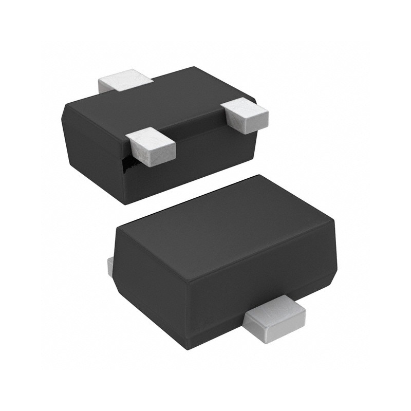 1 pcs : 2SCR522UBTL - TRANS NPN 20V 0.2A UMT3F