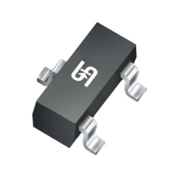 1 pcs : MMBT3904 RFG - TRANS NPN 40V 0.2A SOT23