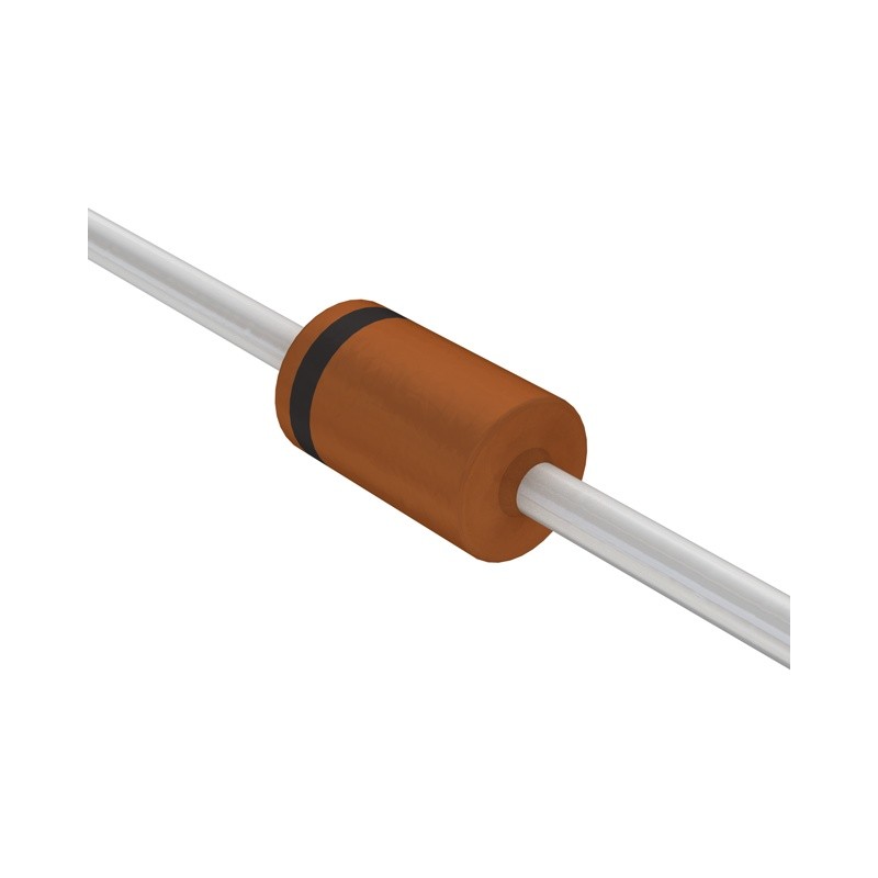 1 pcs : 1N4734A,133 - DIODE ZENER 5.6V 1W DO41