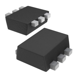 1 pcs : PMP5501V,115 - TRANS 2PNP 45V 0.1A SOT666
