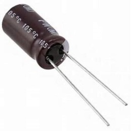 10 x Capacitor: electrolytic, low ESR, THT, 82uF, 10VDC, Ø6.3x7mm, ±20%