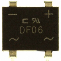 1 pcs : DF06-G - BRIDGE RECT 1PHASE 600V 1A 4-DF