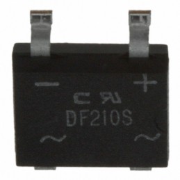 1 pcs : DF210S-G - BRIDGE RECT 1PHASE 1KV 2A DFS