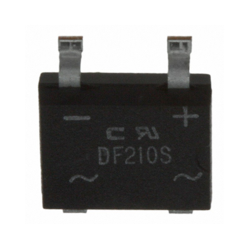 1 pcs : DF210S-G - BRIDGE RECT 1PHASE 1KV 2A DFS