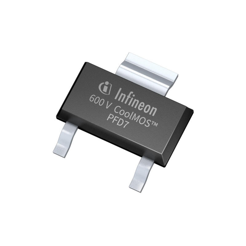 1 pcs : IPN60R1K0PFD7SATMA1 - CONSUMER PG-SOT223-3