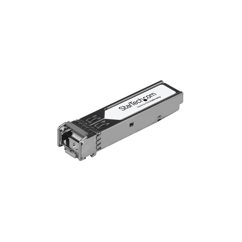 1 pcs - StarTech.com Juniper Compatible LC Single Mode SFP Transceiver Module, Full Duplex, 1000Mbit/s