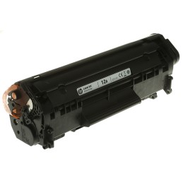 1 pcs - Hewlett Packard Q2612A Black Toner Cartridge HP Compatible