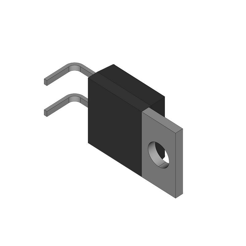 1 pcs : IDV15E65D2XKSA1 - DIODE GEN PURP 650V 15A TO220-2