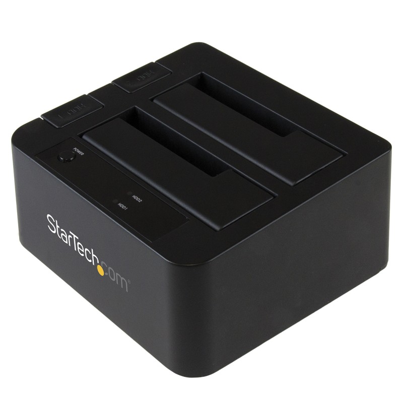1 pcs - StarTech.com USB 3.1 Gen 2 Hard Drive Docking Station for 2 Drives SATA Hard Drive