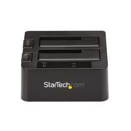 1 pcs - StarTech.com USB 3.1 Gen 2 Hard Drive Docking Station for 2 Drives SATA Hard Drive