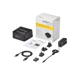 1 pcs - StarTech.com USB 3.1 Gen 2 Hard Drive Docking Station for 2 Drives SATA Hard Drive