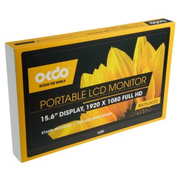 1 pcs - Okdo HCIV15601 15.6in LCD Monitor, 1920 x 1080 Pixels