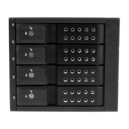 1 pcs - StarTech.com 4 port 3.5 in Mobile Rack Backplane