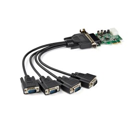 1 pcs - Startech 4 Port PCIe RS232 Serial Card