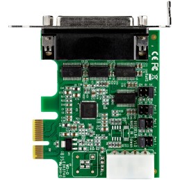 1 pcs - Startech 4 Port PCIe RS232 Serial Card