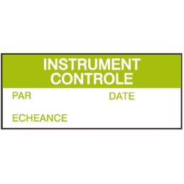 1 Box of 350 - Brady Adhesive Pre-Printed Adhesive Label. Quantity: 350