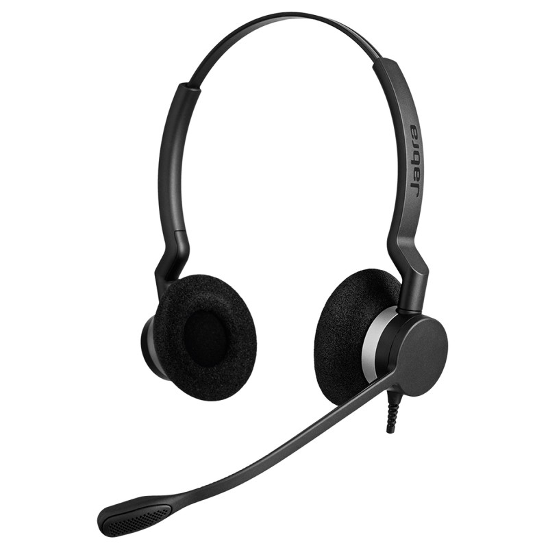 1 pcs - Jabra BIZ 2300 Black Wired On Ear Headset