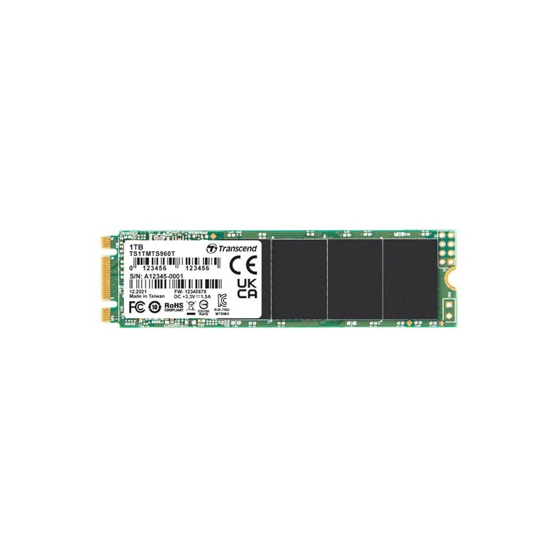 1 pcs - Transcend MTS960T M.2 1 TB Internal SSD Drive