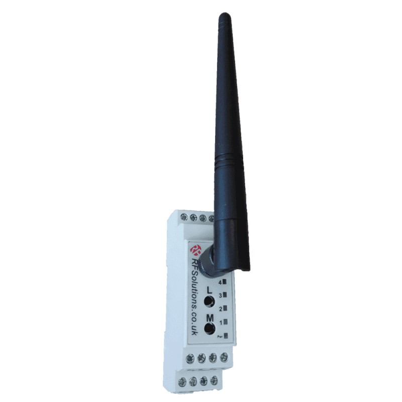 1 pcs - RF Solutions SLIMDIN-8R4 Remote Control System,868MHz