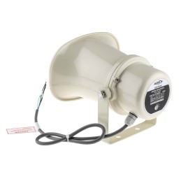 1 pcs - RS PRO 10W Beige Horn Speaker, 315 Hz - 12.5 kHz, IP66