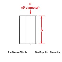 1 pcs - Brady B-342 PermaSleeve White Heatshrink Labels, 8.51mm Width