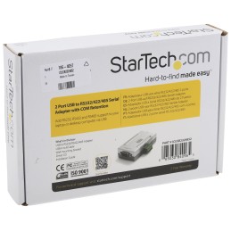 1 pcs - StarTech.com RS232, RS422, RS485 USB A Male to DB-9 Male Interface Converter