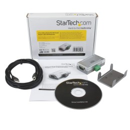 1 pcs - StarTech.com RS232, RS422, RS485 USB A Male to DB-9 Male Interface Converter