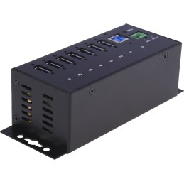 1 pcs - StarTech.com 7 Port USB 3.0 USB A Hub, Terminal Connector Powered, 145 x 54 x 45mm
