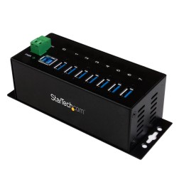 1 pcs - StarTech.com 7 Port USB 3.0 USB A Hub, Terminal Connector Powered, 145 x 54 x 45mm
