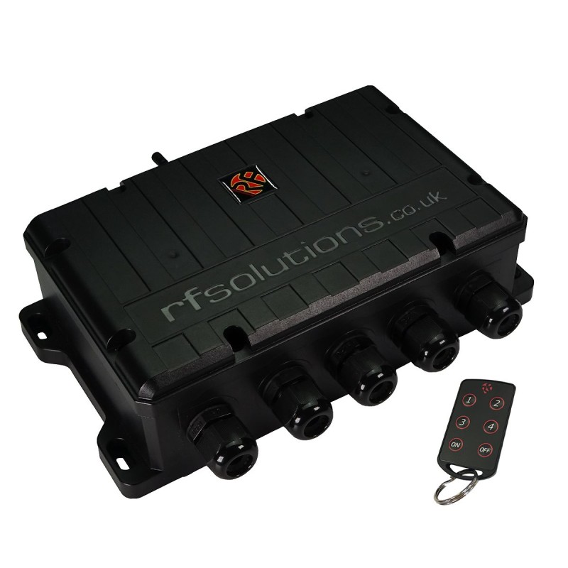 1 pcs - RF Solutions RIoT-FOB-8S4 Remote Control System,868MHz