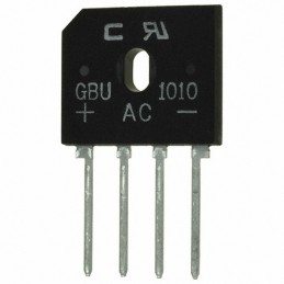1 pcs : GBU1010-G - BRIDGE RECT 1PHASE 1KV 10A GBU