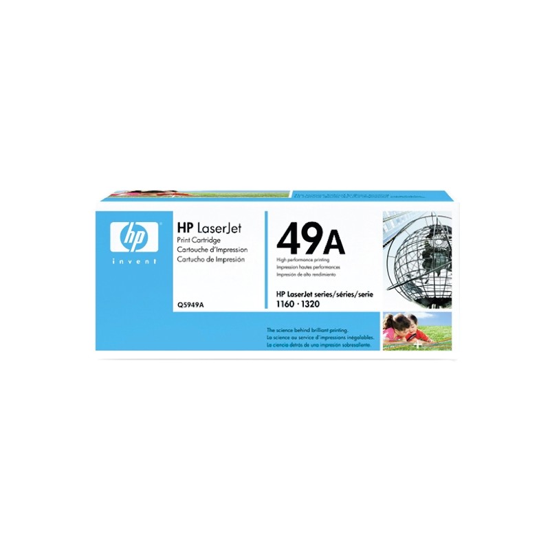 1 pcs - Hewlett Packard Q5949A Black Toner Cartridge HP Compatible