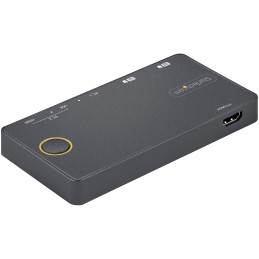 1 pcs - StarTech.com 2 Port USB DisplayPort, HDMI KVM Switch, HDMI 3840 x 2160 Maximum Resolution