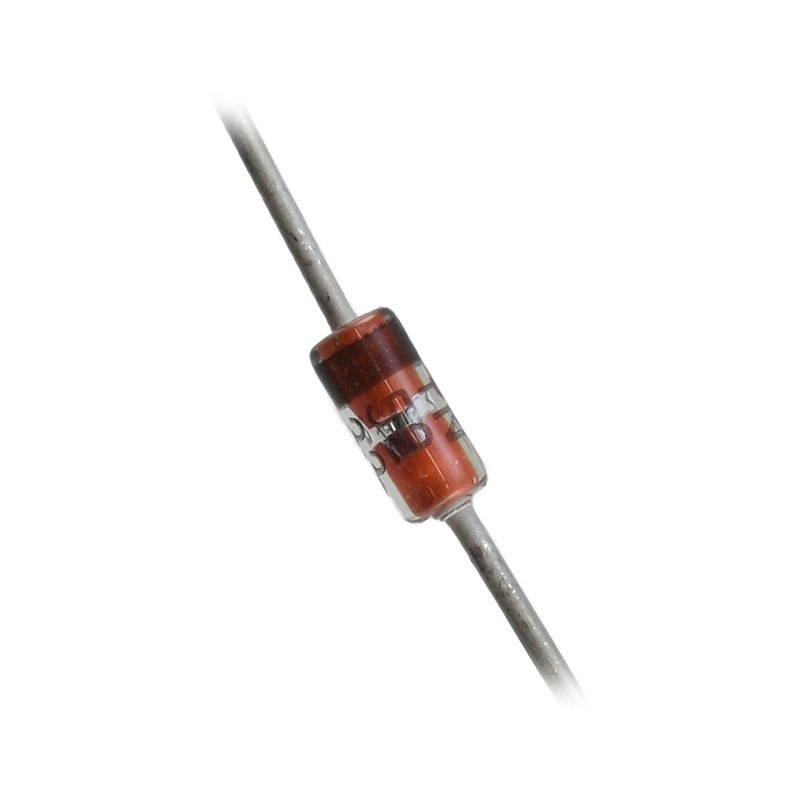 1 pcs : 1N5253A (DO-35) - DIODE ZENER 25V 500MW DO35