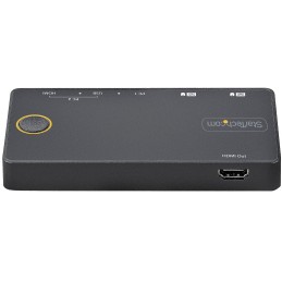 1 pcs - StarTech.com 2 Port USB DisplayPort, HDMI KVM Switch, HDMI 3840 x 2160 Maximum Resolution