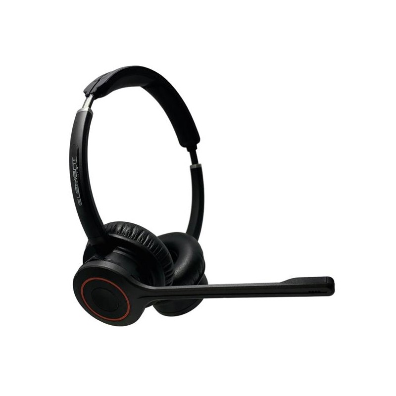 1 pcs - JPL Element-BT500D Black Wireless Bluetooth On Ear Headset