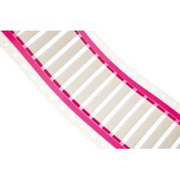 1 Box of 250 - TE Connectivity RPS White Heatshrink Labels, 50mm Width, 250 Qty