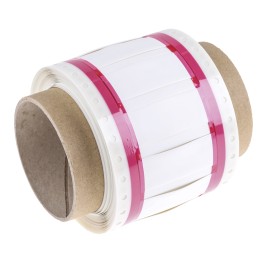 1 Box of 250 - TE Connectivity RPS on White Heatshrink Labels, 22.86 mm Width, 50.8mm Label Length, 90.18mm Label Width
