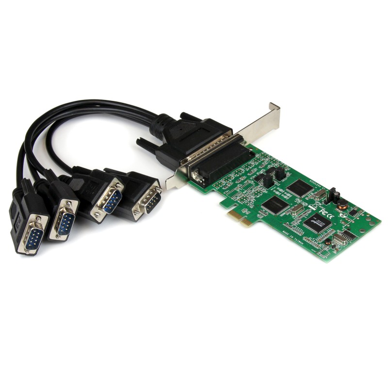 1 pcs - Startech 4 Port PCIe RS232 Serial Card