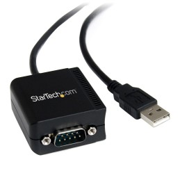 1 pcs - StarTech.com RS232 USB A Male to DB-9 Male Interface Converter