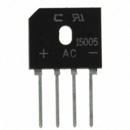1 pcs : KBU1004-G - BRIDGE RECT 1PHASE 400V 10A KBU