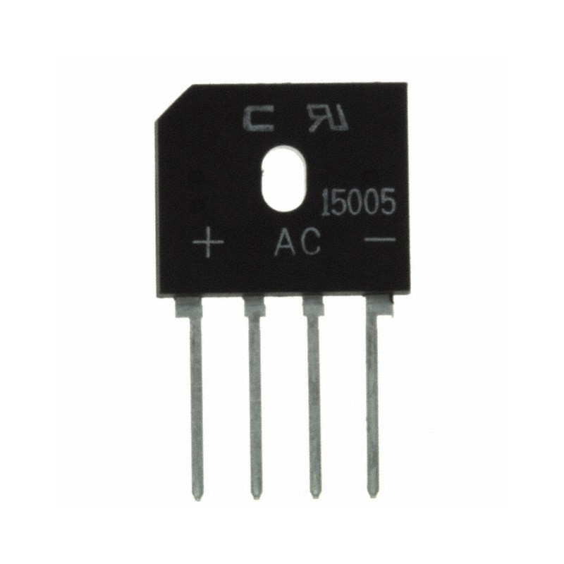 1 pcs : KBU1004-G - BRIDGE RECT 1PHASE 400V 10A KBU