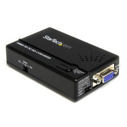 1 pcs - StarTech.com Composite, S-Video to VGA Video Converter, 1280 x 1024 Maximum Resolution