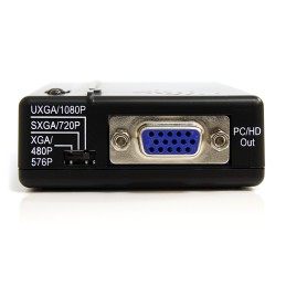 1 pcs - StarTech.com Composite, S-Video to VGA Video Converter, 1280 x 1024 Maximum Resolution