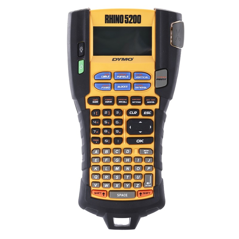 1 pcs - Dymo Rhino 5200 Handheld Label Printer, 19mm Max Label Width