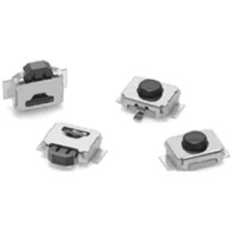 5 pcs - IP40 Side Tactile Switch, SPST 0.05A @12V dc VA Surface Mount